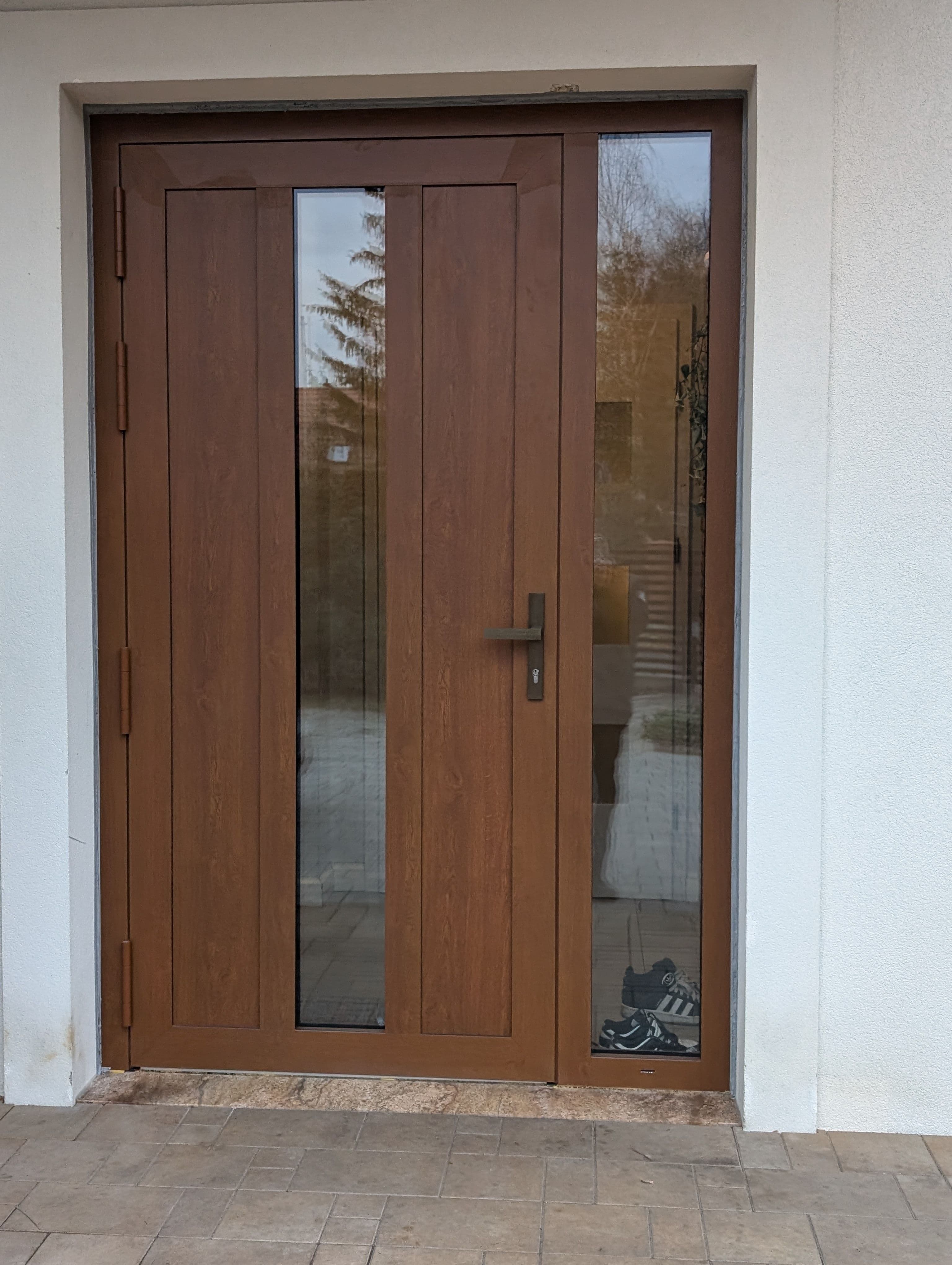 Drzwi aluminiowe zewnętrzne