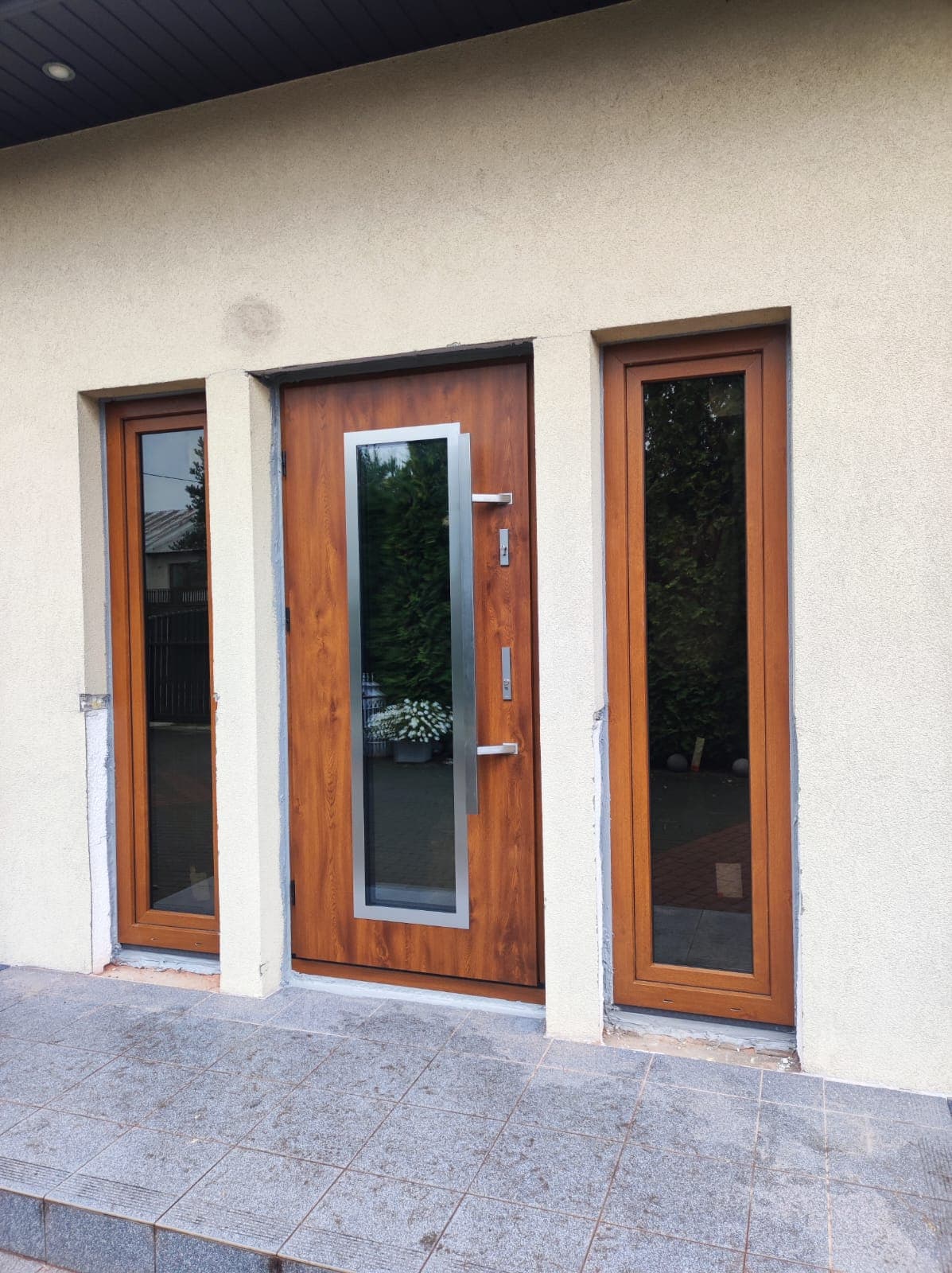 Drzwi aluminiowe zewnętrzne